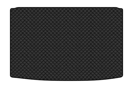 Коврик из экокожи в багажник авто EVAtech для Polo (V) 5-doors Volkswagen 2009-2017 5 поколение Htb EU (VW3268BO1BBB) - Фото 1