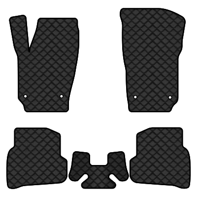 Коврики из экокожи в салон авто EVAtech ECO для Polo (V) 5-doors Volkswagen 2009-2017 5 поколение Htb EU VW3268C5AV4BBB - Фото 1
