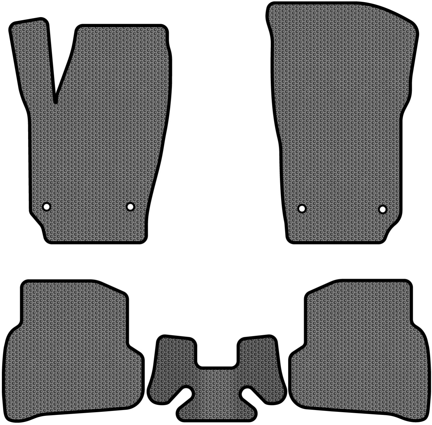 EVA коврики в салон авто EVAtech для Polo (V) 5-doors Volkswagen 2009-2017 5 поколение Htb EU VW3268C5AV4SGB - Фото 1