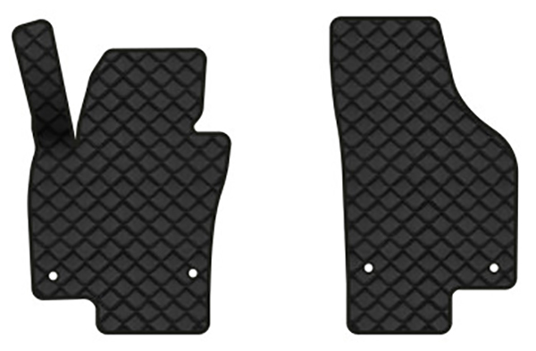 Килимки з екошкіри в салон авто передні EVAtech ECO для Tiguan (NF) AT Volkswagen 2007-2018 1 покоління SUV EU VW32872AK2AV4BBB - Фото 1