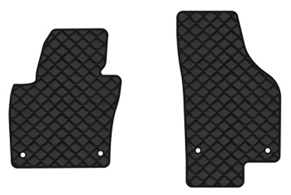 Килимки з екошкіри в салон авто передні EVAtech ECO для Tiguan (NF) AT Volkswagen 2007-2018 1 покоління SUV EU VW32872ARJ2AV4BBB - Фото 1