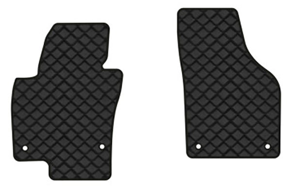 Килимки з екошкіри в салон авто передні EVAtech ECO для Tiguan (NF) AT Volkswagen 2007-2018 1 покоління SUV EU VW32872AZ2AV4BBB - Фото 1