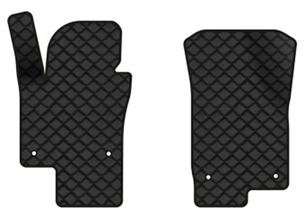 Коврики из экокожи в салон авто передние EVAtech ECO для Jetta (VI) AT Volkswagen 2010-2018 6 поколение Sedan EU VW3288A2AV4BBB - Фото 1