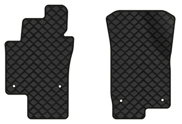 Коврики из экокожи в салон авто передние EVAtech для Jetta (VI) MT Volkswagen 2010-2018 6 поколение Sedan EU (VW3289AB2AV4BBB) - Фото 1