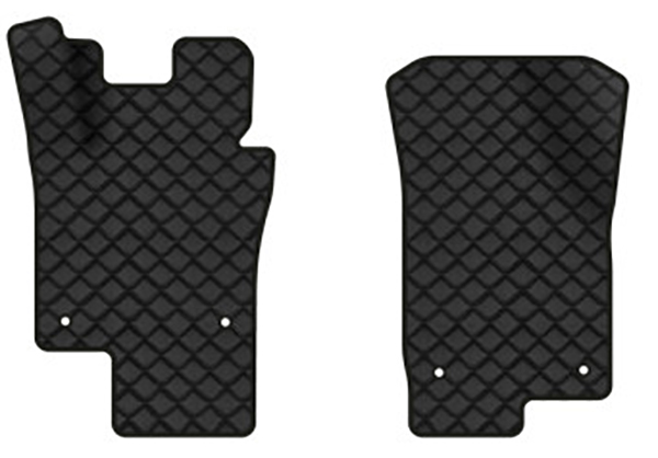 Коврики из экокожи в салон авто передние EVAtech для Jetta (VI) MT Volkswagen 2010-2018 6 поколение Sedan EU (VW3289AD2AV4BBB) - Фото 1