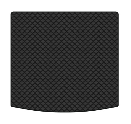 Коврик из экокожи в багажник авто EVAtech для Touareg (CR) Volkswagen 2018 3 поколение SUV EU (VW3291BA1BBB) - Фото 1