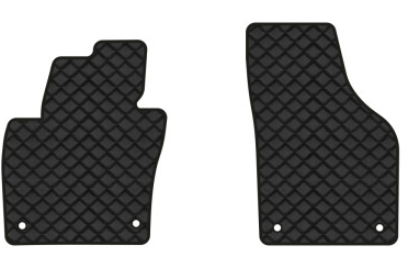 Коврики из экокожи в салон авто передние EVAtech для Tiguan (NF) MT Volkswagen 2007-2018 1 поколение SUV EU (VW32987AS2AV4BBB) - Фото 1