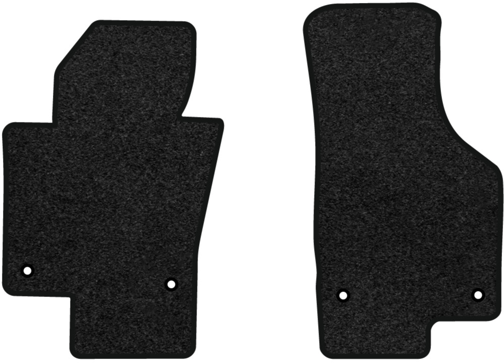Коврики ворсовые в салон авто EVAtech Premium для Volkswagen Passat (B6) (without armrest) 2005-2010 6 поколение Combi EU черный кант (VW33530AL2TL4VPB) - Фото 1