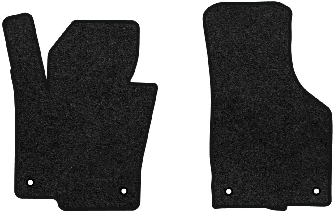 Коврики ворсовые в салон авто EVAtech Premium для Volkswagen Passat (B6) (without armrest) 2005-2010 6 поколение Combi EU черный кант (VW33530AR2TL4VPB) - Фото 1