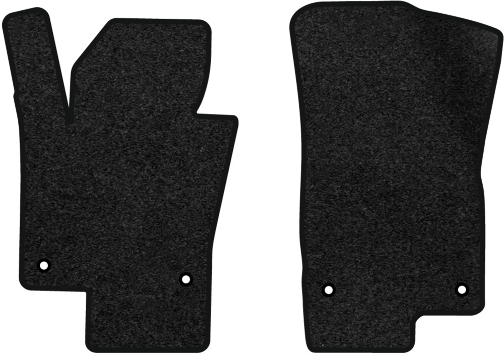 Килимки ворсові в салон авто EVAtech Premium для Volkswagen Passat (B6) (without armrest) 2005-2010 6 покоління Sedan EU чорний кант (VW33532AA2AV4VPB) - Фото 1