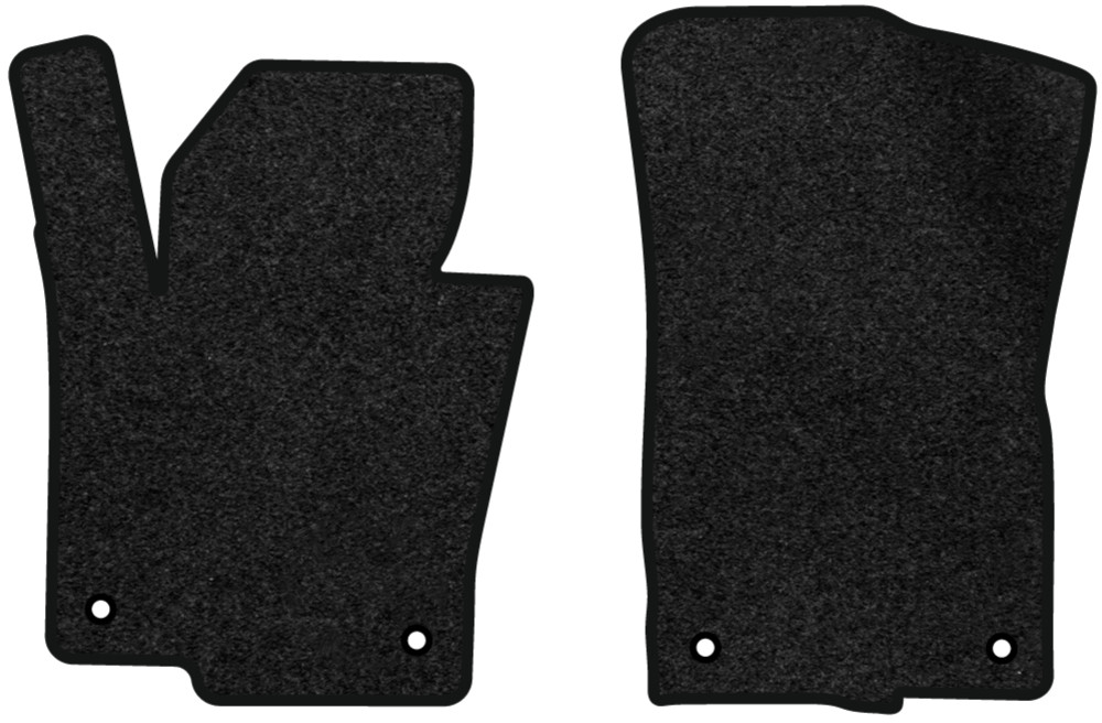 Килимки ворсові в салон авто EVAtech Premium для Volkswagen Passat (B6) (without armrest) 2005-2010 6 покоління Sedan EU чорний кант (VW33532AM2AV4VPB) - Фото 1