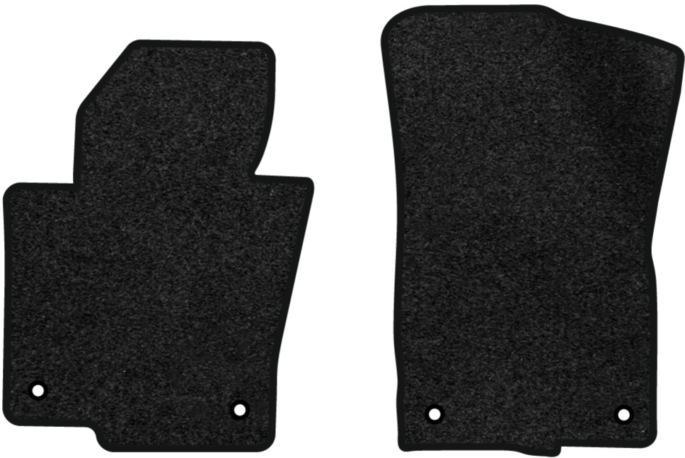 Килимки ворсові в салон авто EVAtech Premium для Volkswagen Passat (B6) (without armrest) 2005-2010 6 покоління Sedan EU чорний кант (VW33532AO2AV4VPB) - Фото 1