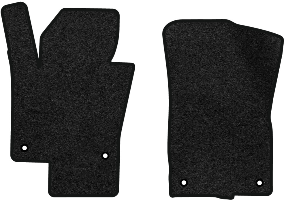 Килимки ворсові в салон авто EVAtech Premium для Volkswagen Passat (B6) (without armrest) 2005-2010 6 покоління Sedan EU чорний кант (VW33532AT2AV4VPB) - Фото 1