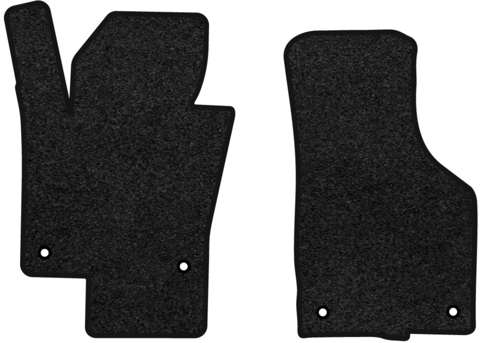 Коврики ворсовые в салон авто EVAtech Premium для Volkswagen Passat (B6) (without armrest) 2005-2010 6 поколение Sedan EU черный кант (VW33532AY2AV4VPB) - Фото 1