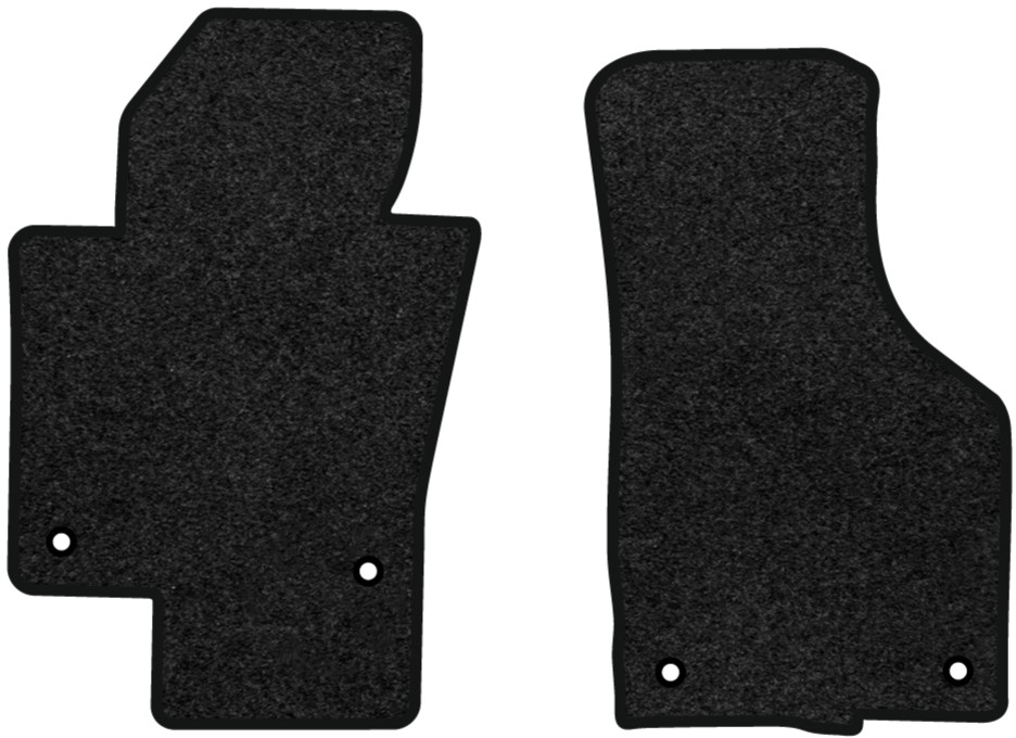 Коврики ворсовые в салон авто EVAtech Premium для Volkswagen Passat (B6) (without armrest) 2005-2010 6 поколение Sedan EU черный кант (VW33532AZ2AV4VPB) - Фото 1