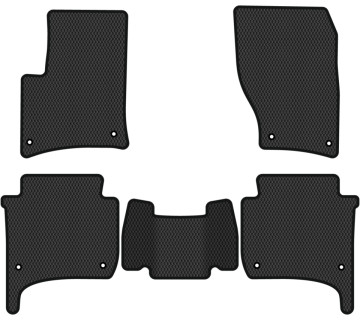 EVA коврики в салон авто EVAtech для Touareg (7P) (4-zone climate control) Volkswagen 2010-2014 2 поколение SUV EU VW33959CB5TL8RBB - Фото 1