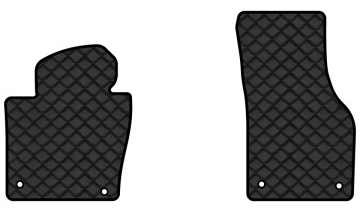 Коврики из экокожи в салон авто передние EVAtech для Passat (B7) Volkswagen 2010-2014 7 поколение Sedan EU (VW3694AS2AV4BBB) - Фото 1