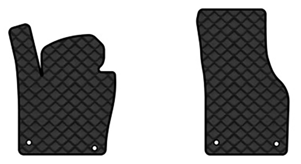 Коврики из экокожи в салон авто передние EVAtech ECO для Passat (B7) Volkswagen 2010-2014 7 поколение Combi EU VW3695AR2AV4BBB - Фото 1