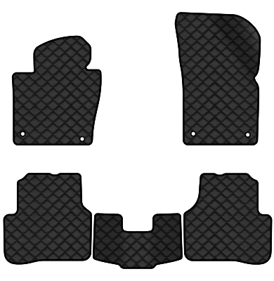 Коврики из экокожи в салон авто EVAtech ECO для Passat (B7) Volkswagen 2010-2014 7 поколение Combi EU VW3695CP5AV4BBB - Фото 1