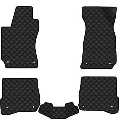 Коврики из экокожи в салон авто EVAtech ECO для Passat (B5) Volkswagen 1996-2005 5 поколение Sedan EU VW3988CBK5AV8BBB - Фото 1