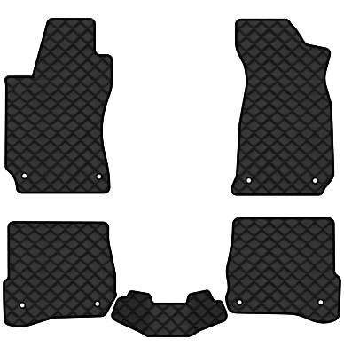 Коврики из экокожи в салон авто EVAtech ECO для Passat (B5) Volkswagen 1996-2005 5 поколение Sedan EU VW3988CGK5AV8BBB - Фото 1