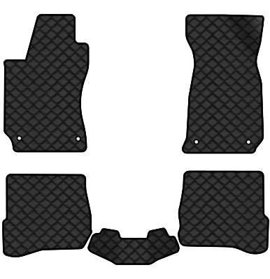 Коврики из экокожи в салон авто EVAtech ECO для Passat (B5) Volkswagen 1996-2005 5 поколение Combi EU VW3989CBB5AV4BBLB - Фото 1