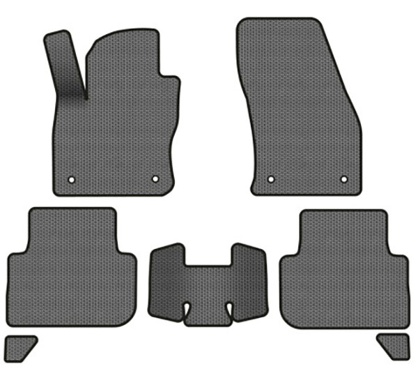 EVA килимки в салон авто EVAtech для Tiguan (Mk 2) Restyling Volkswagen 2020 2 покоління SUV EU (VW41380CR7AV4SGB) - Фото 1