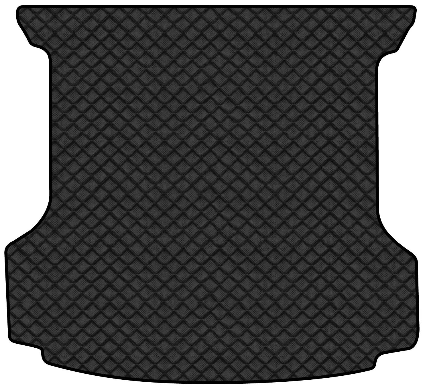 Коврик из экокожи в багажник авто EVAtech для ID.6 Crozz 6 seats Volkswagen 2021 1 поколение SUV China (VW41910BO1BBB) - Фото 1