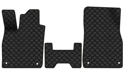 Килимки з екошкіри в салон авто передні EVAtech ECO для ID.4 Pro Volkswagen 2020 1 покоління SUV EU VW42654A3AV4BBB - Фото 1