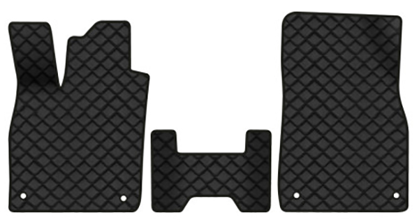 Коврики из экокожи в салон авто передние EVAtech ECO для ID.4 Pure Volkswagen 2020 1 поколение SUV EU VW42655A3AV4BBB - Фото 1