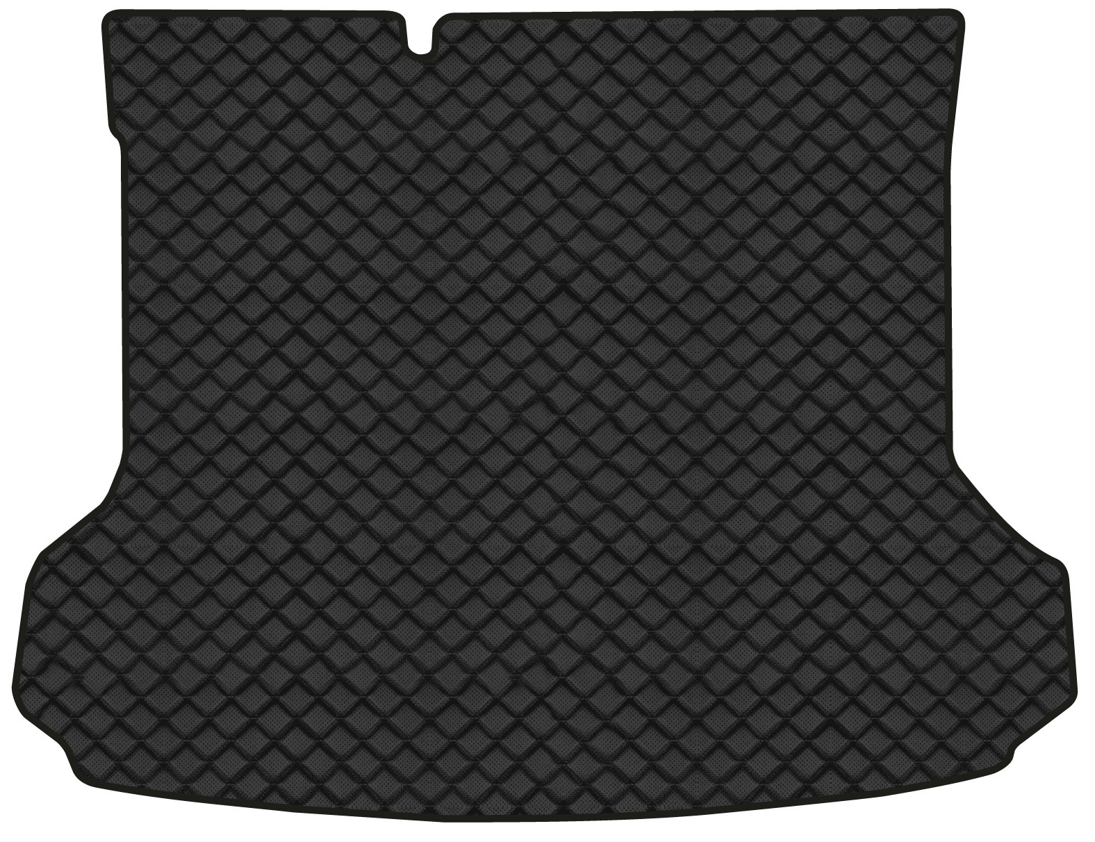 Коврик из экокожи в багажник авто EVAtech для ID.4 Pure Volkswagen 2020 1 поколение SUV EU (VW42655B1BBB) - Фото 1