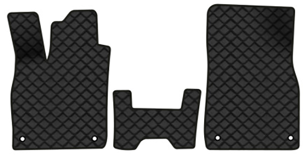 Коврики из экокожи в салон авто передние EVAtech ECO для ID.4 Pure Performance Volkswagen 2020 1 поколение SUV EU VW42656A3AV4BBB - Фото 1