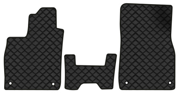 Коврики из экокожи в салон авто передние EVAtech ECO для ID.4 Pure Performance Volkswagen 2020 1 поколение SUV EU VW42656AB3AV4BBB - Фото 1