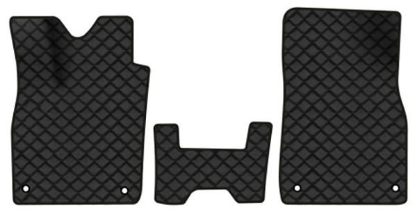 Килимки з екошкіри в салон авто передні EVAtech ECO для ID.4 Pure Performance Volkswagen 2020 1 покоління SUV EU VW42656AD3AV4BBB - Фото 1