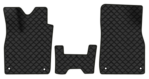 Коврики из экокожи в салон авто передние EVAtech ECO для ID.4 GTX Volkswagen 2020 1 поколение SUV EU VW42657AD3AV4BBB - Фото 1