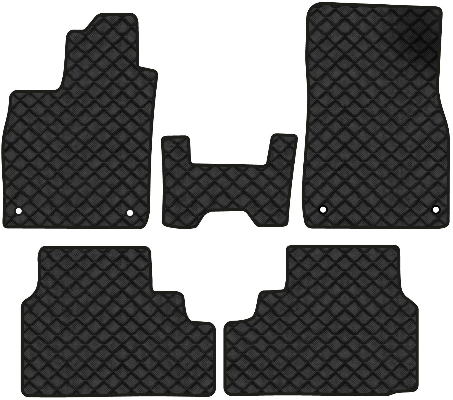 Коврики из экокожи в салон авто EVAtech ECO для ID.4 GTX Volkswagen 2020 1 поколение SUV EU VW42657PBC5AV4BBB - Фото 1