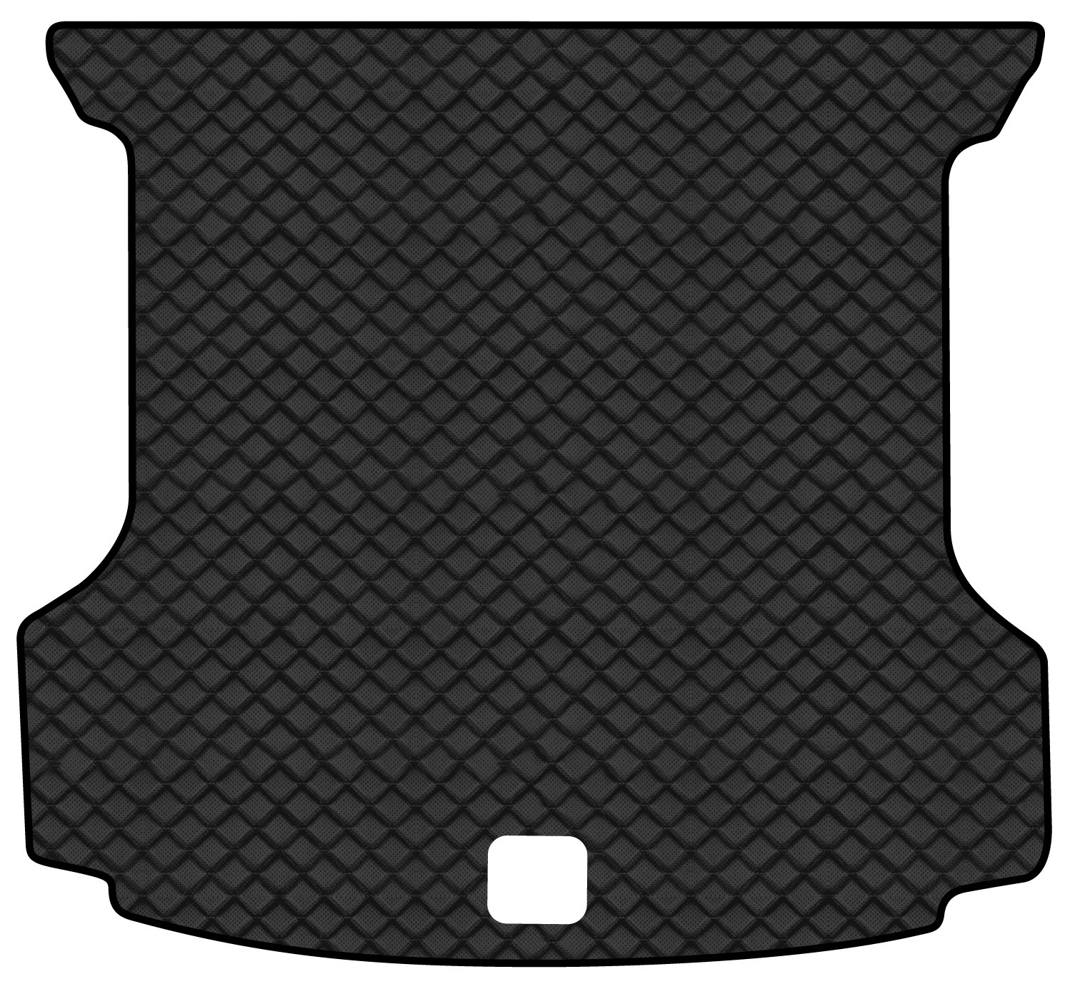 Коврик из экокожи в багажник авто EVAtech для ID.6 Crozz 7 seats Volkswagen 2021 1 поколение SUV China (VW43334B1BBLB) - Фото 1