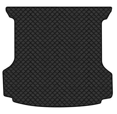 Килимок з екошкіри в багажник авто EVAtech для ID.6 Crozz PRO 7 seats Volkswagen 2021 1 покоління SUV China (VW43843BO1BBLB) - Фото 1