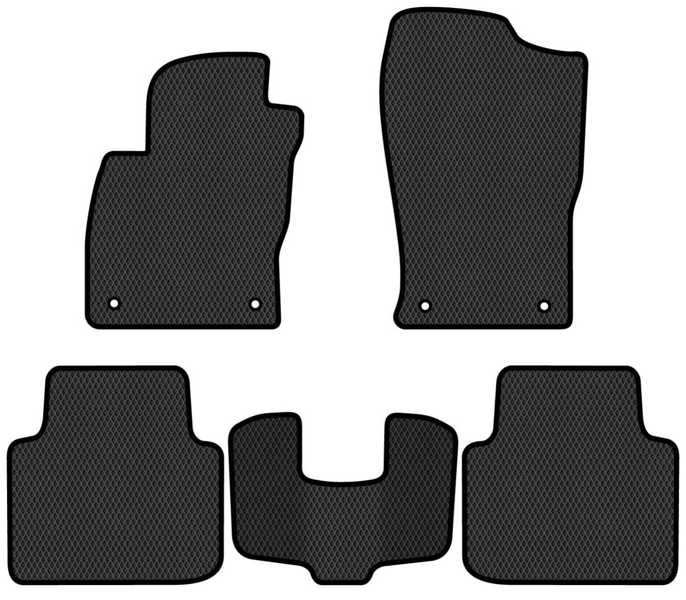 EVA коврики в салон авто EVAtech для Arteon Shooting Brake Volkswagen 2020 1 поколение Combi EU (VW44236CP5AV4RBB) - Фото 1