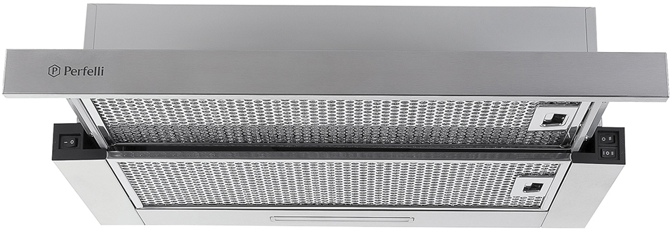 Вытяжка встраиваемая Perfelli TL 6316 Full Inox 700 LED - Фото 1