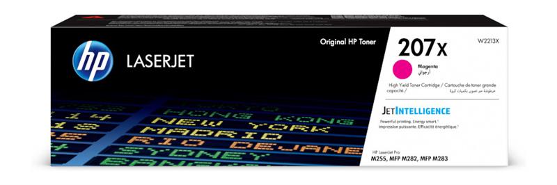 Картридж для лазерных принтеров/МФУ HP 207X CLJ M282/M283, M255dw/M255nw Magenta (2450 стор) (W2213X) - Фото 1
