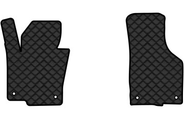 Коврики из экокожи в салон авто передние EVAtech для Passat (B6) (with armrest) Volkswagen 2005-2010 6 поколение Sedan EU VW31277AR2TL4BBB - Фото 1