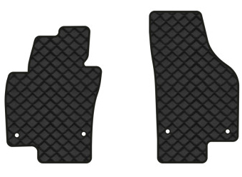 Коврики из экокожи в салон авто передние EVAtech для Tiguan (NF) MT Volkswagen 2007-2018 1 поколение SUV EU (VW32987AL2AV4BBB) - Фото 1