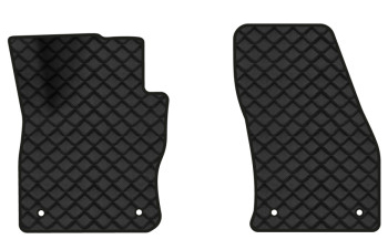 Коврики из экокожи в салон авто передние EVAtech для Tiguan (Mk 2) Restyling Volkswagen 2020 2 поколение SUV EU (VW41380AQ2AV4BBB) - Фото 1