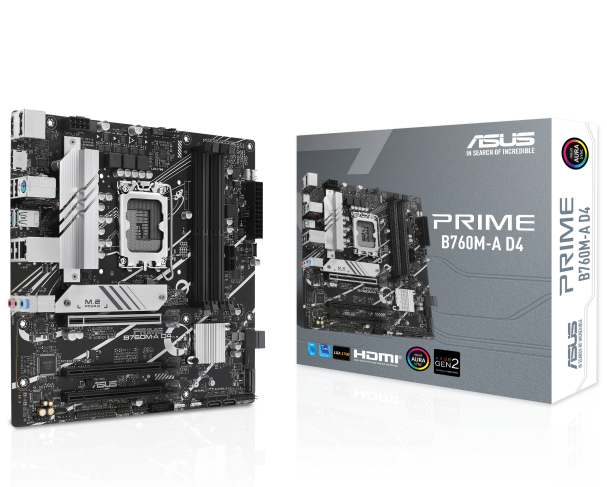 Материнская плата Asus PRIME B760M-A D4-CSM DDR4 - Фото 1