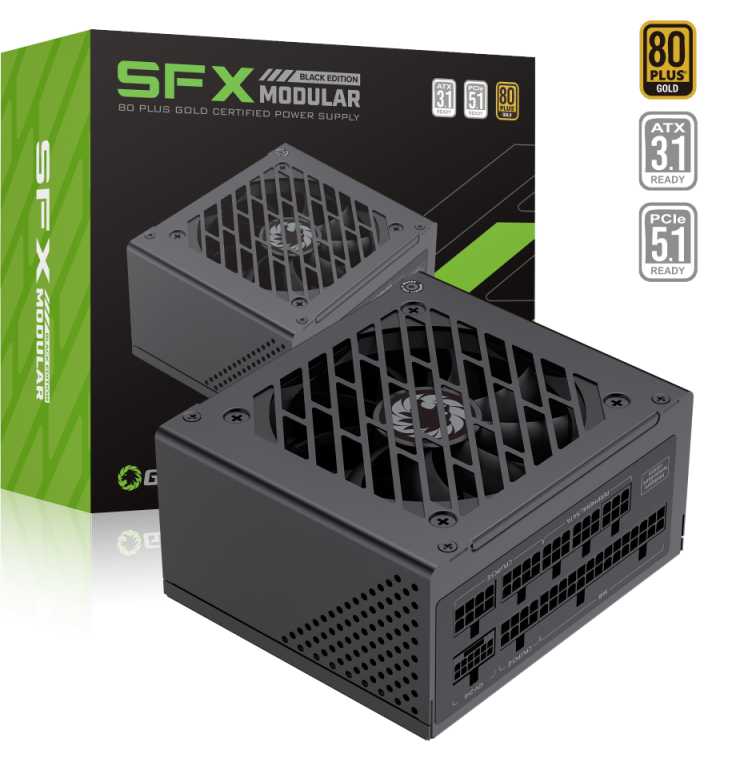 Блок питания для ПК Gamemax GS-850G Black - Фото 1