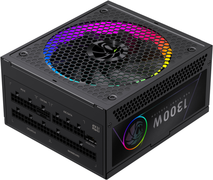 Блок питания для ПК Gamemax RGB PRO 1300P - Фото 1