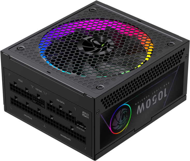 Блок питания для ПК Gamemax RGB PRO 1050G - Фото 1