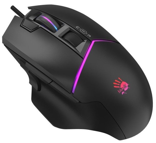 Мышь проводная игровая Bloody W95 Ultra (Stone Black) - Фото 1