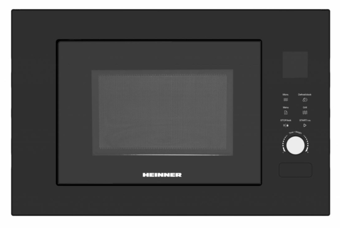 Мікрохвильова піч (НВЧ) вбудовувана Heinner HMW-BI2360BK - Фото 1